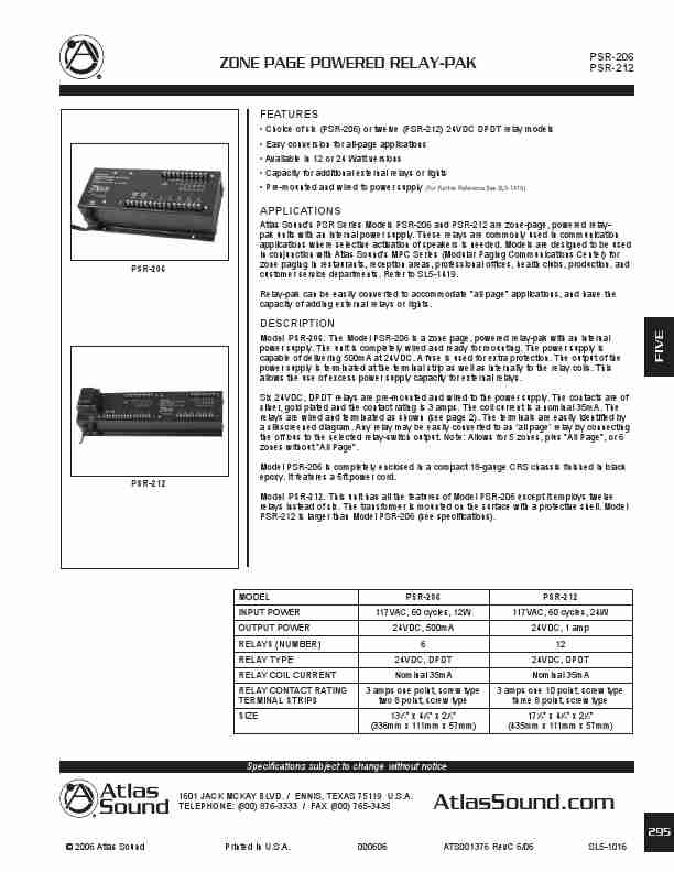 Atlas Sound Stereo Amplifier PSR-206-page_pdf